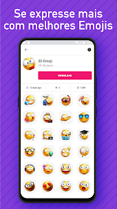 3D Adesivos Emojis - WASticker