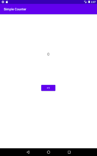 Simple Counter Screen 3