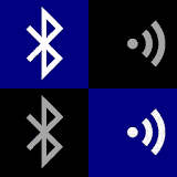 Bluetooth Widget + Visibility icon