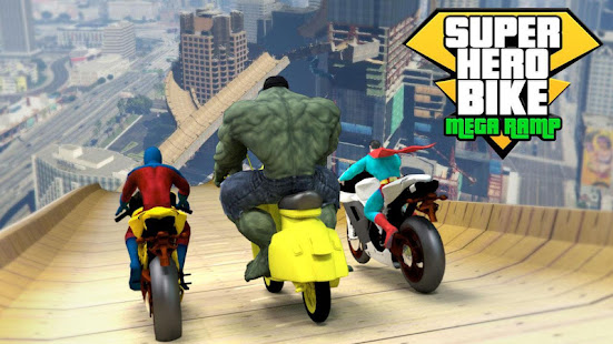 Super Hero Game - Bike Game 3D  Screenshots 6