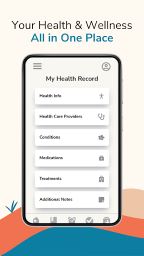 Android application PsyHealth (Beta) screenshort