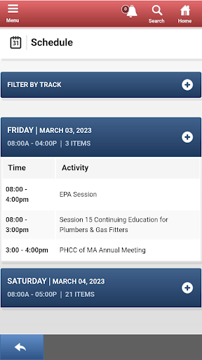 PHCC of MA Trade Show Screen 3