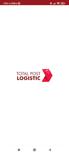 Android application Total Post Logistic screenshort