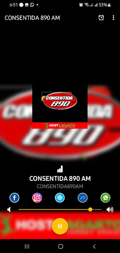 Radio Consentida 890 Screen 2
