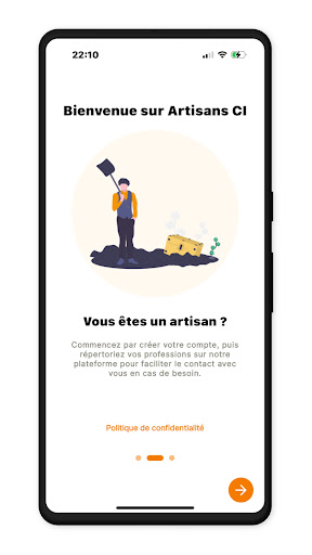 Android application Artisan CI screenshort