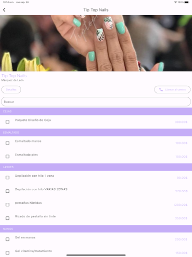 Tip Top Nails and More Screen 3