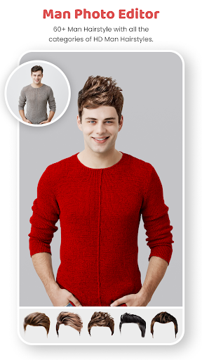 Man Photo Editor Screen 2