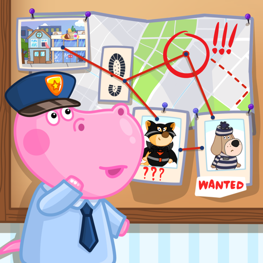 Detective Hippo: Police game