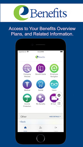 EBenefits Screen 2