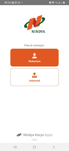 Eprocurement PT Nindya Karya Screen 2