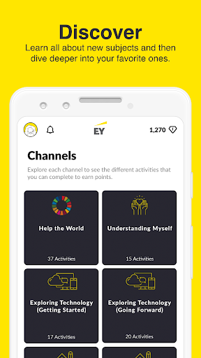 EY STEM App Screen 3