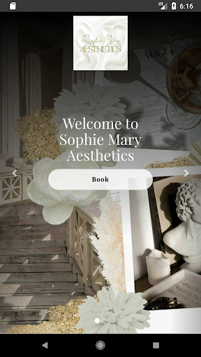 Android application Sophie Mary Aesthetics screenshort