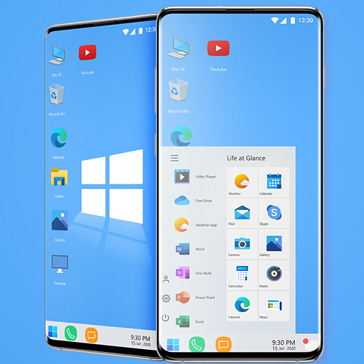Win 10 theme for launcher Download on Windows