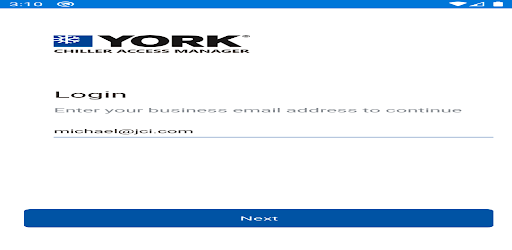 YORK Chiller Access Manager