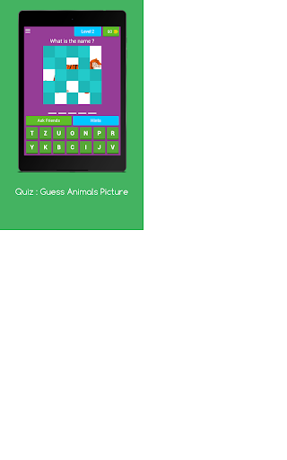 Quiz  Guess Animals Picture