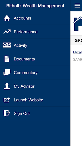Android application Ritholtz Wealth Mobile screenshort