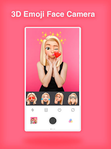 3D Emoji Face Camera - Filter