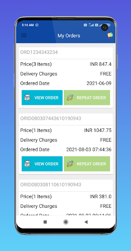 Android application VDPA : Partners App screenshort