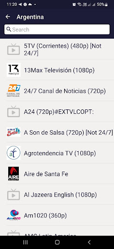 dp - IPTV and Radio Screen 3