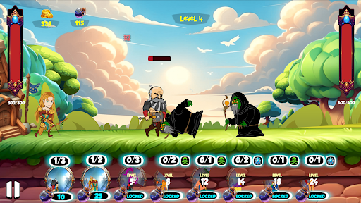 Android application Castle Defense: 1000 screenshort