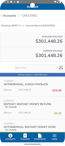 App screenshot