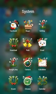 Colorful Christmas Theme For PC installation