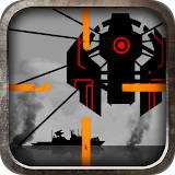 Gunship fire : Warship shooting Game icon