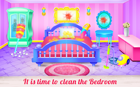 Jogo Fashion Doll House Cleaning