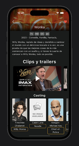Info Movies Screen 3