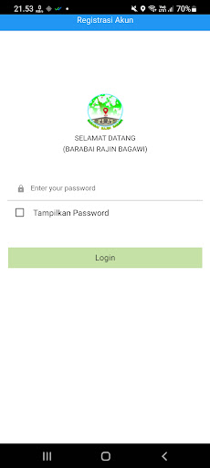 Android application Barabai Rajin Bagawi ( BRB ) screenshort
