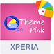 COLOR™ XPERIA Theme | PINK テーマ
