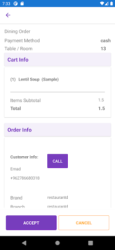 askPepper Screen 2