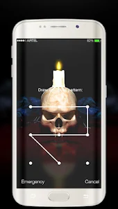 Skull Lock Screen