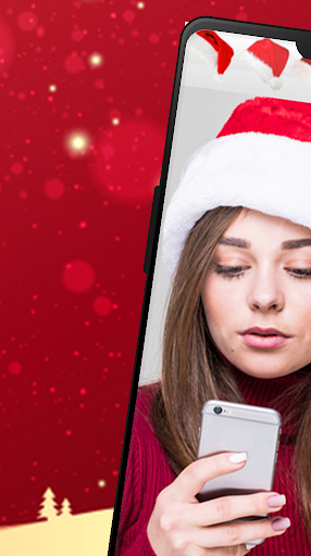 Android application Christmas Santa Cap Editor screenshort