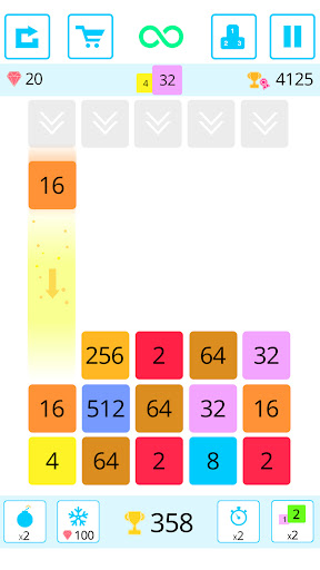 Drop n Merge Blocks Screen 3