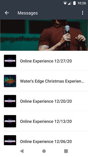 Waters Edge Gathering Screen 2