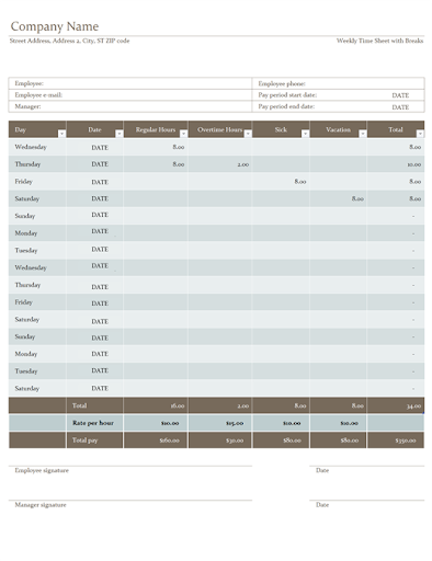 Salary Slip Templates Screen 2