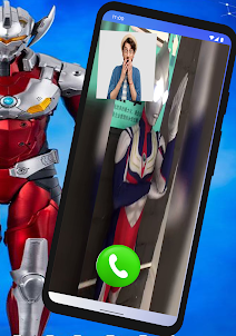 Ultraman Zero Fake Video Call
