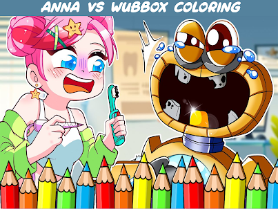 wubbox monster mod coloring