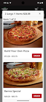 screenshot of Barro's Pizza