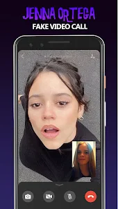 Fake Video Call Jenna Ortega