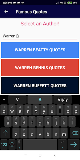 70,000+ Famous Quotes(Offline) Screen 3