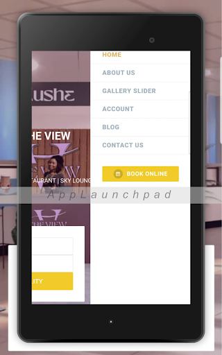 THE VIEW Screen 3