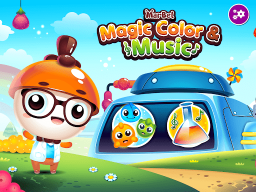 Screenshot of Marbel Magic Color & Music