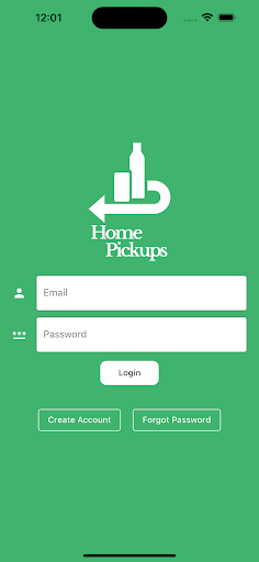 Android application Canbot Home Pickups screenshort