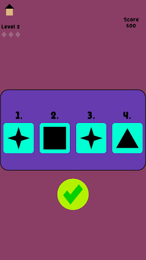 Shapes Order Screen 3
