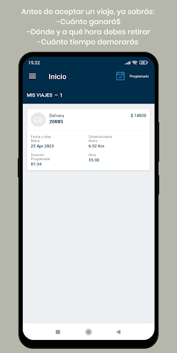 Android application Deliverando screenshort