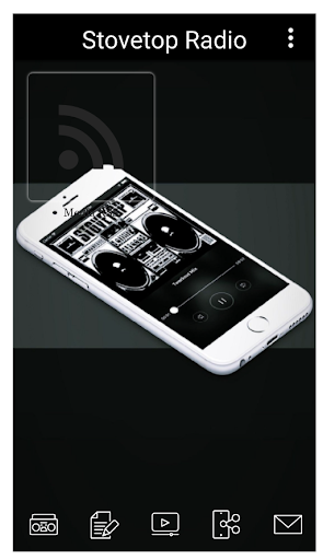 Android application Stovetop Radio screenshort