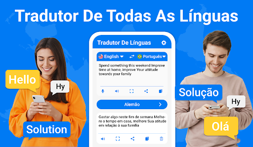 Visualização do aplicativo