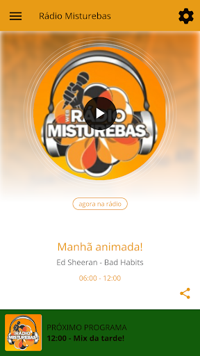 Android application Rádio Misturebas screenshort